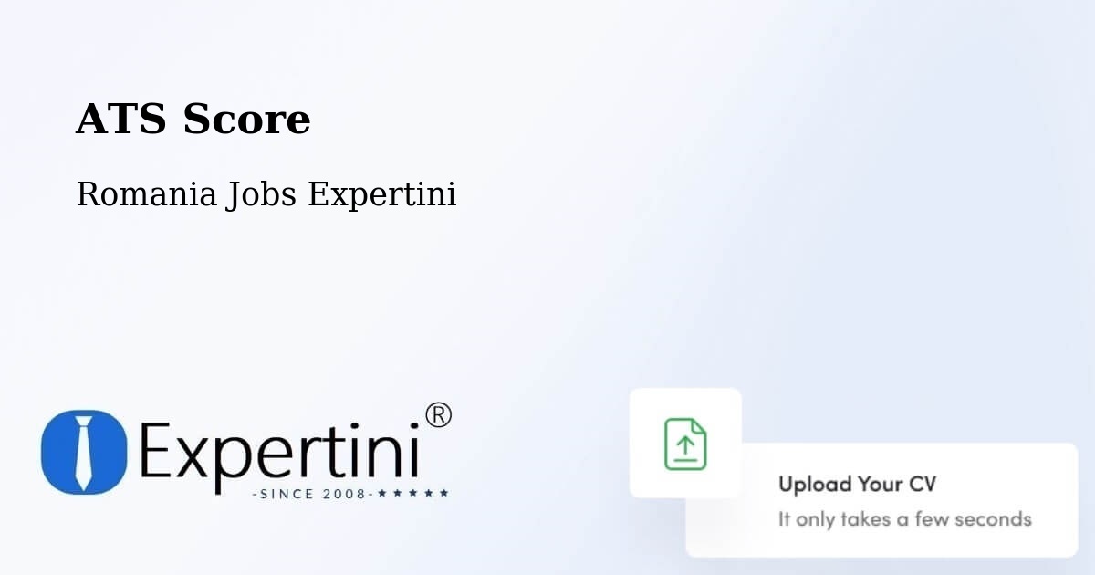 Resume ATS Score & Job Description Match Tool – Marca - Romania Jobs Expertini