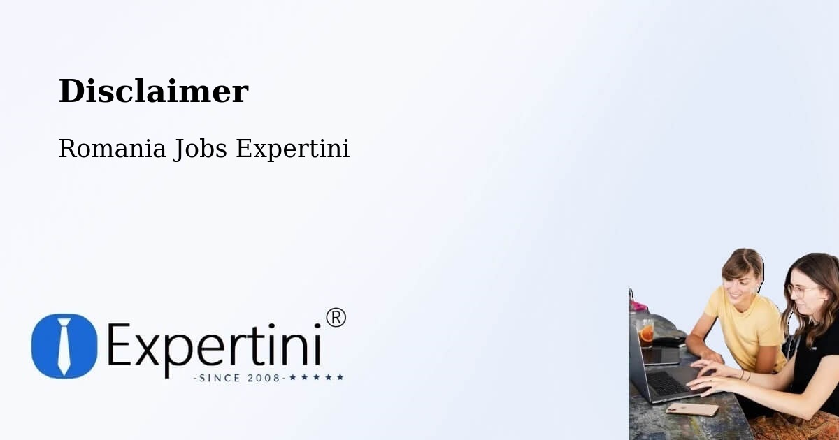 Disclaimer – Marca - Romania Jobs Expertini