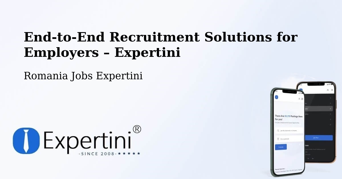 Recruitment Solutions for Employers – Marca - Marca, Romania Jobs Expertini